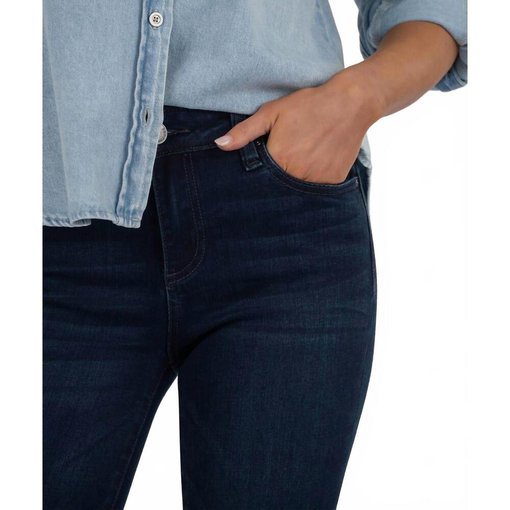 NEW KUT FROM THE KLOTH natalie mid rise flare bootcut jeans in leading - Picture 5 of 5